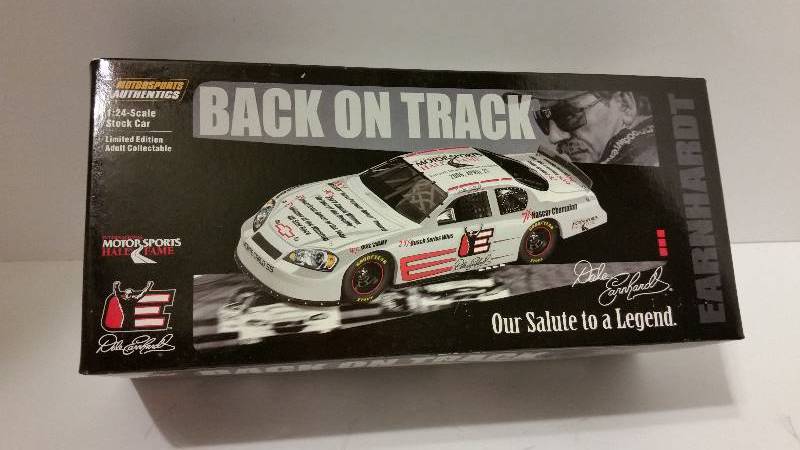 lot 29 image: 2006 Motorsports Authentics #3 Dale Earnhardt 2006 Chevrolet Monte Carlo Collectors Die cast Metal Car - New In Box