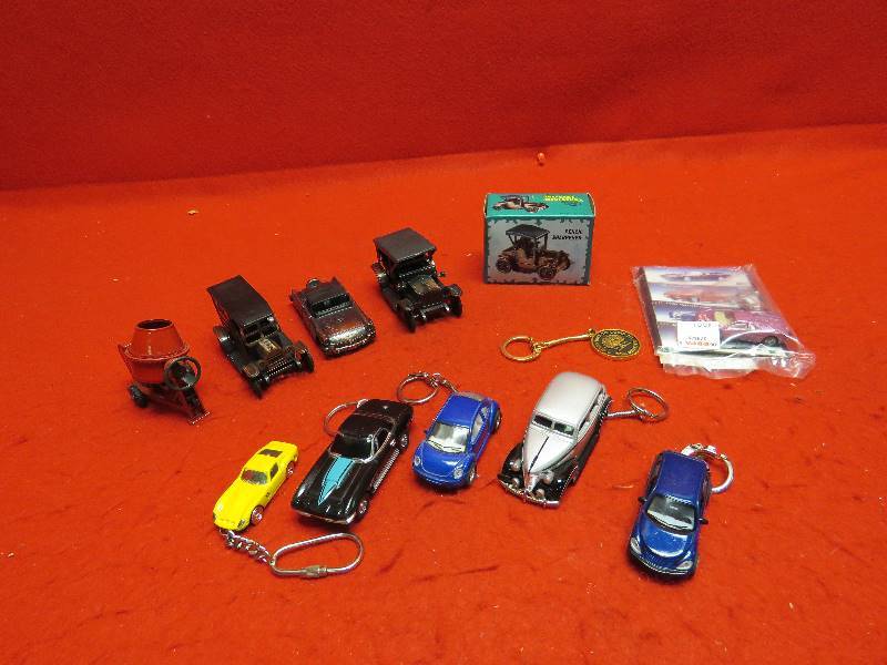 Collectible Key Rings and Pencil Sharpener