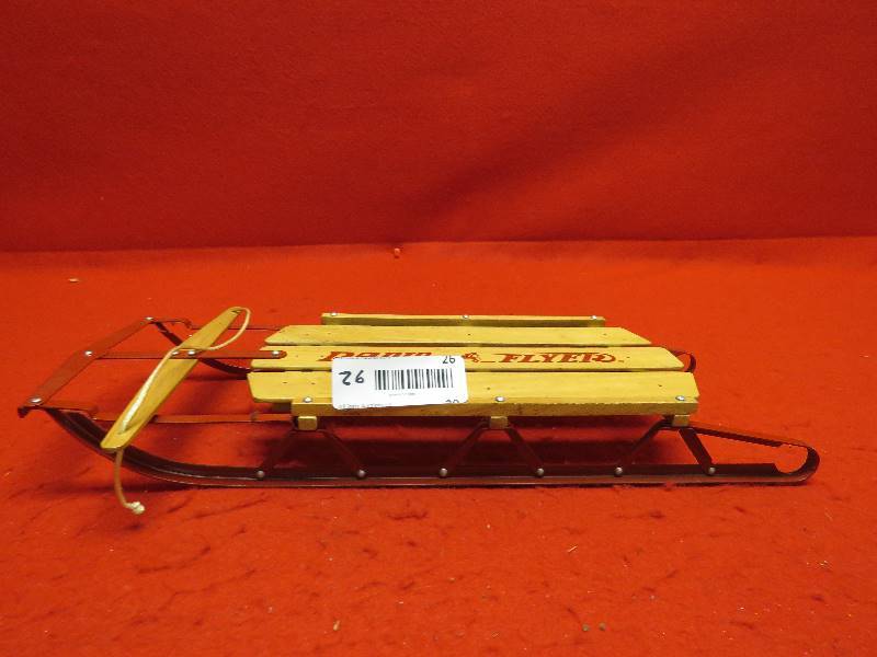 Collectible Radio Flyer sled
