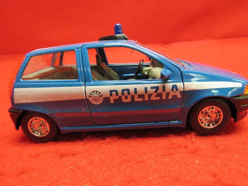 Vintage Foreign Police Car