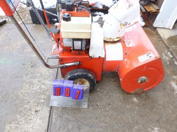 SnS Auctions # 237 Go Karts & Snowblowers
