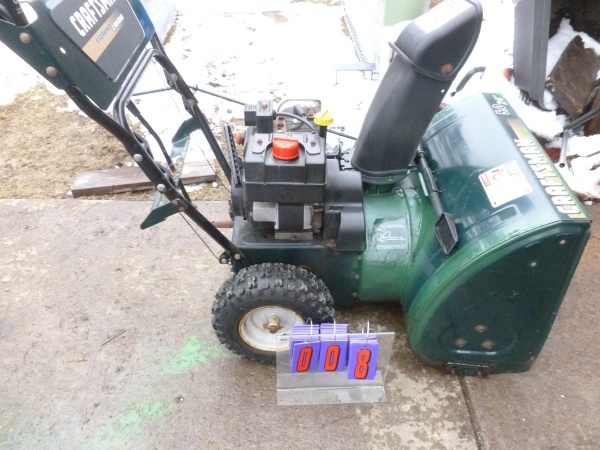 SnS Auctions # 237 Go Karts & Snowblowers