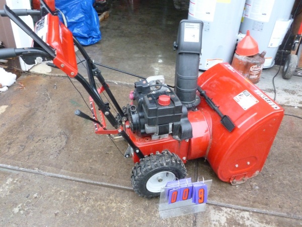 SnS Auctions # 237 Go Karts & Snowblowers