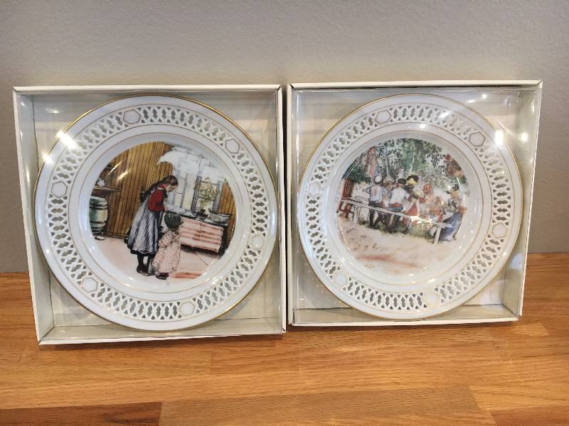lot 33 image: Vintage Copenhagen Plates