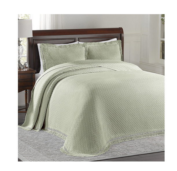 Brand New LaMont Home Woven Jacquard King Size Bedspread