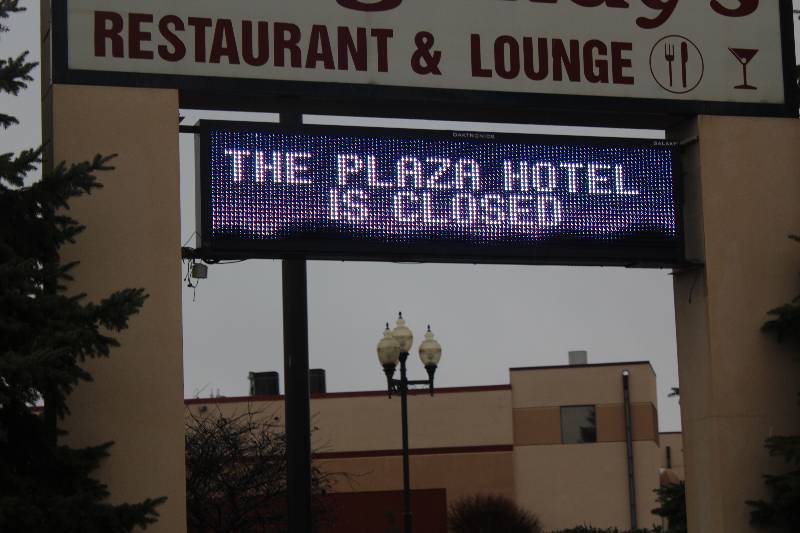 lot 2436 image: LED Exterior Sign