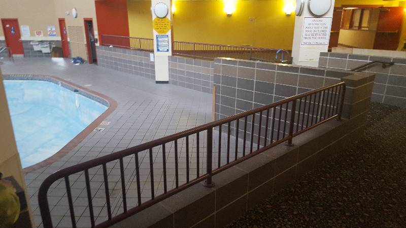 lot 2525 image: Lot of Pool Steel Railing,