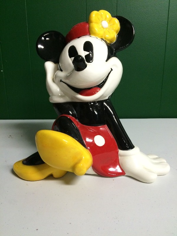 lot 4 image: COOKIE JAR - DISNEY MINNIE MOUSE