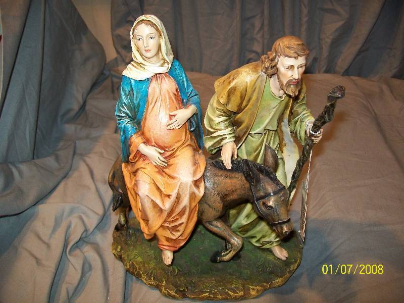 lot 39 image: 3 Vintage Statues 2- Josephs Studio 1- Unknown Maker - All Renaissance Inspired