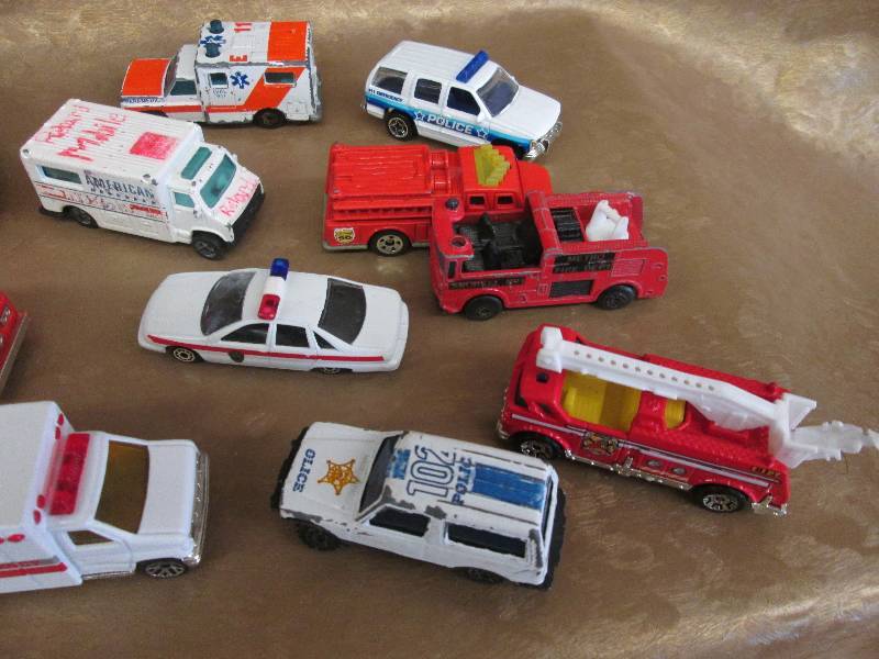 Assorted Toy Emergency Vehicles... Collector, Household, Toys, Decor