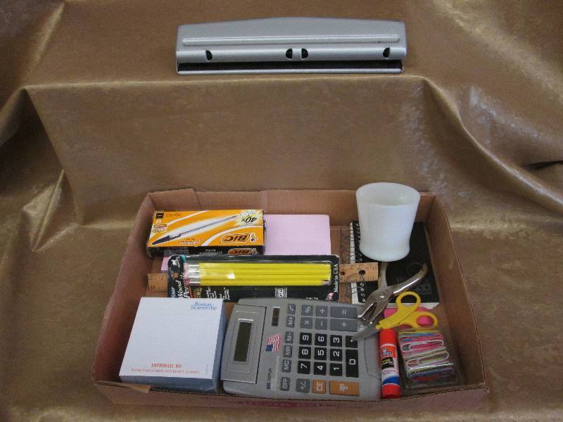lot 23 image: Assorted Office Supplies including ...