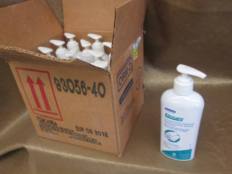 lot 39 image: Lot of 12 Moisturizing Hand Sanitiz...