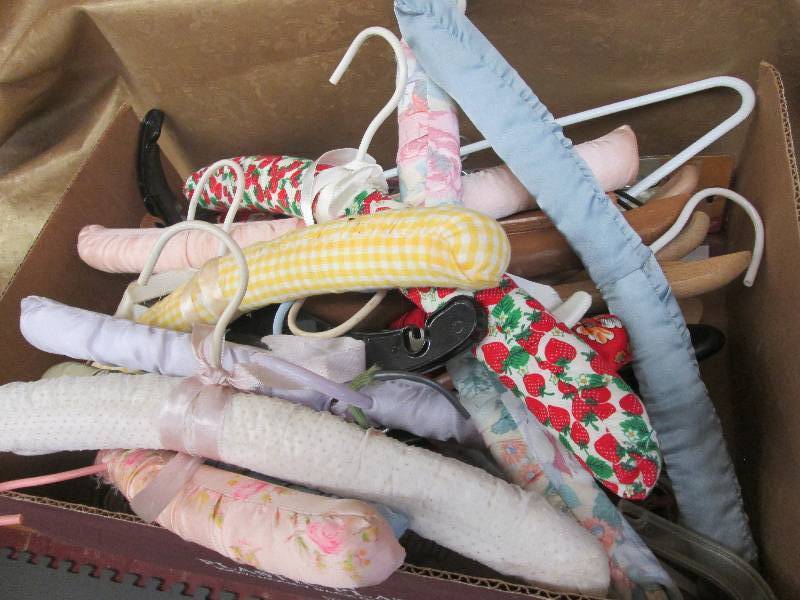 lot 122 image: Lot of Assorted Hangers, several pa...