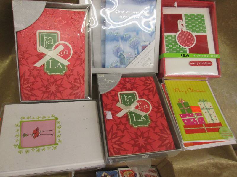 lot 125 image: 5 Plus Boxes of Christmas Cards...