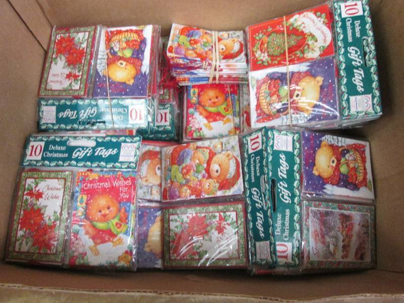 lot 126 image: Large Lot of Christmas Gift Tags...
