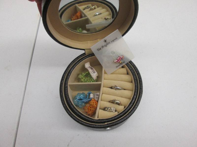 lot 180 image: Assorted Jewelry with Box...