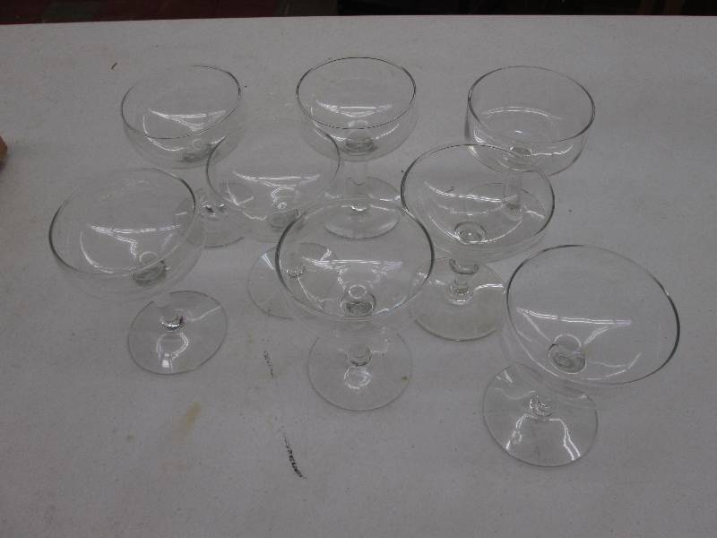lot 197 image: Champagne Glasses...