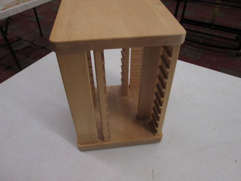 lot 203 image: Wood rack...