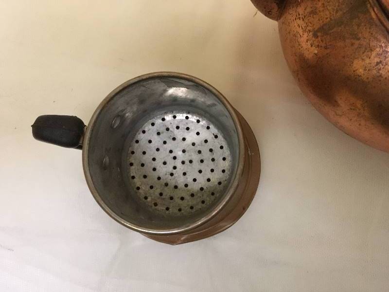 Teapot And Antique Shakers