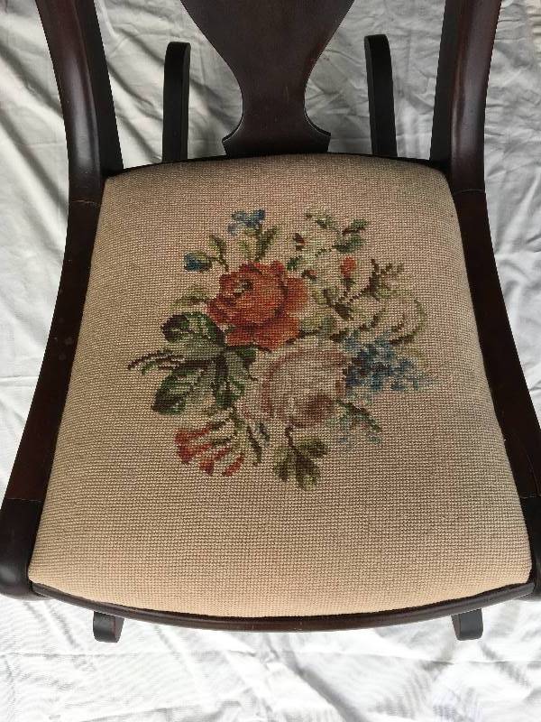 Embroidered Chair