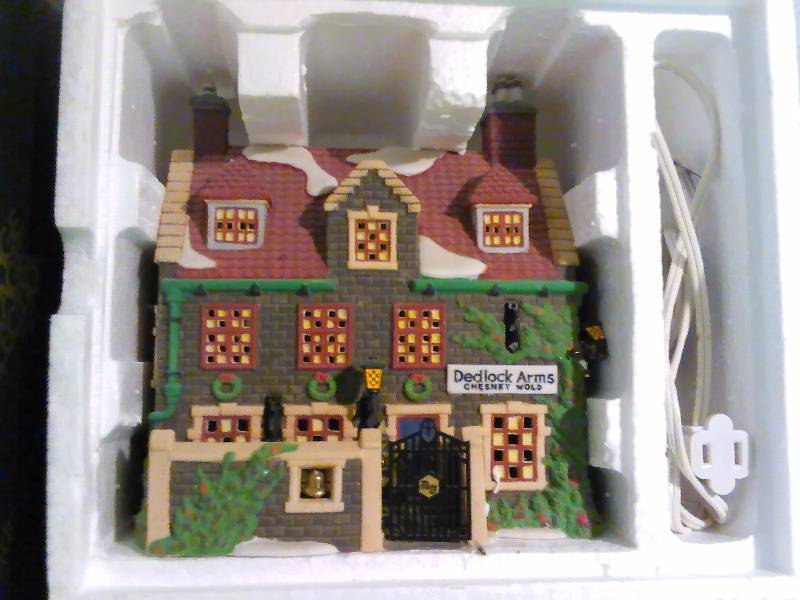 lot 37 image: Dedlock Arms, 1994, Dept. 56, Heritage Village Collection, Dickens Village