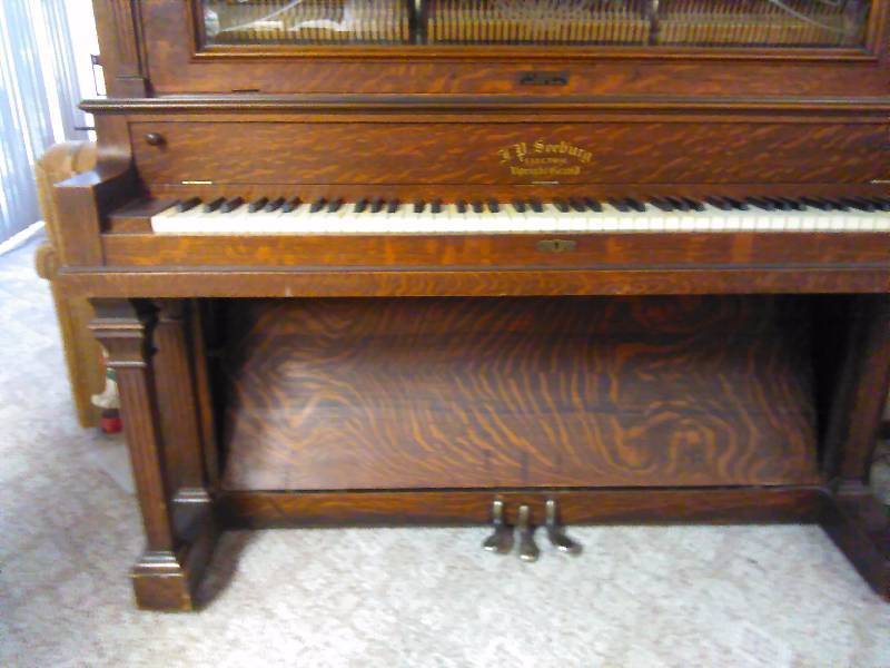 lot 256 image: JP Seeburg Electric Upright Grand Piano,Circa 1920s