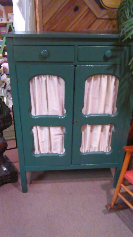 lot 133 image: Antique Pie Cupboard Circa 1880