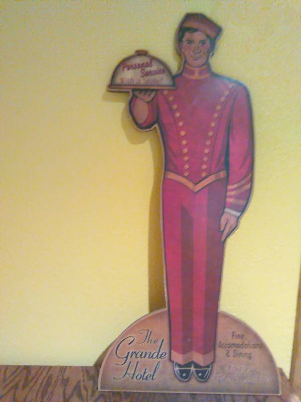 lot 136 image: Vintage Wall Art, Grande Hotel
