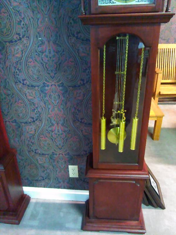 lot 174 image: 6.5 Foot Grand Father Clock