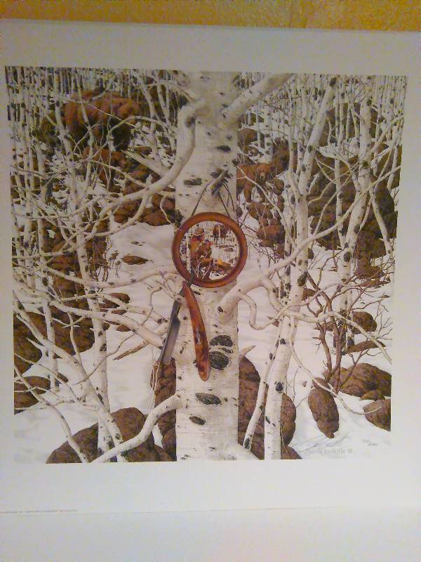 lot 211 image: Bev Doolittle THREE MORE FOR BREAKFAST