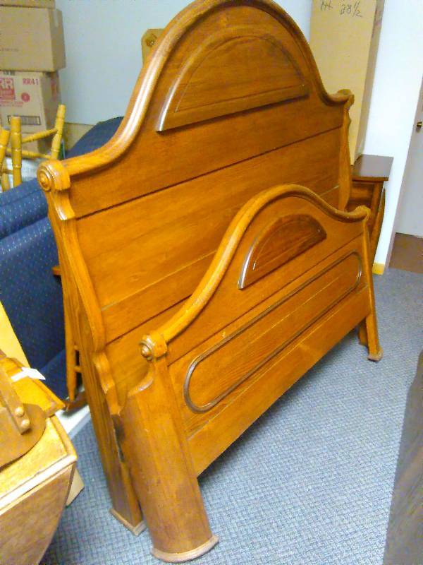 lot 239 image: Antique Complete Bed