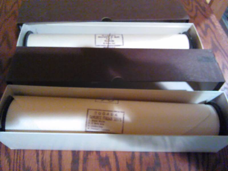 lot 246 image: Player Piano Rolls (2) 5 Songs on 2 rolls