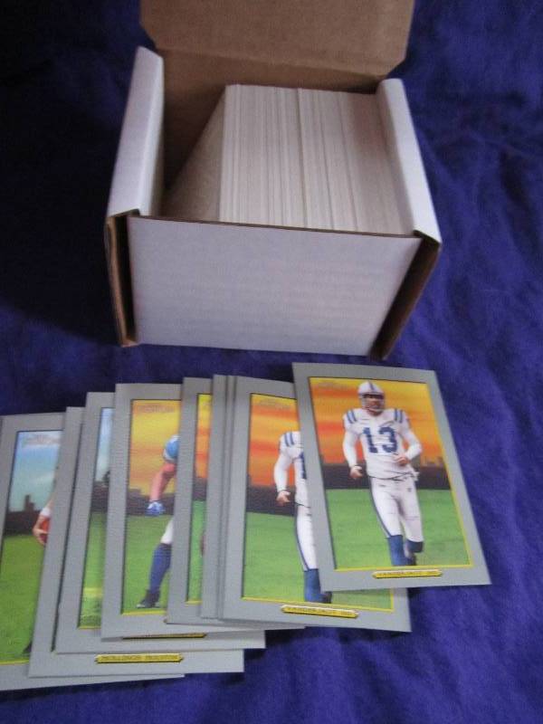 Box of2005 Topps Turkey red footbal...