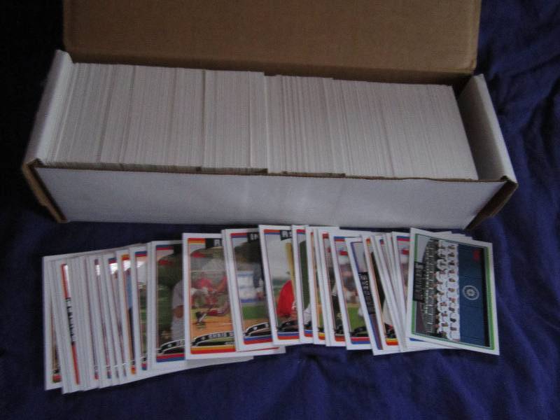 Box of 2006 topps baseball cards...