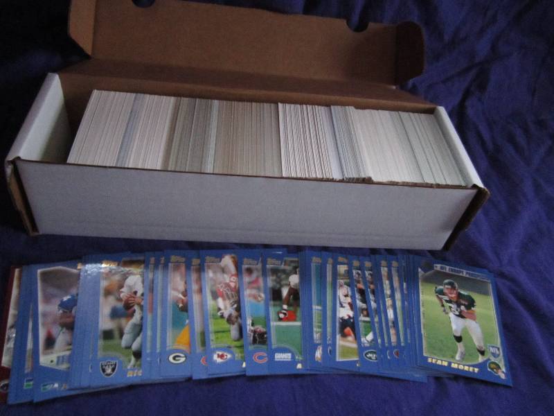 Box of 2000, 02, 04, 06 ,07 Topps f...
