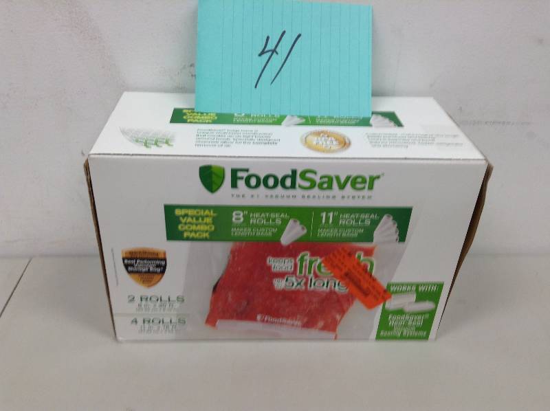 lot 41 image: Food Saver Value Combo Pack