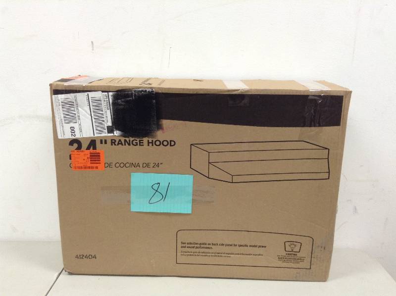 lot 81 image: 24 Range Hood