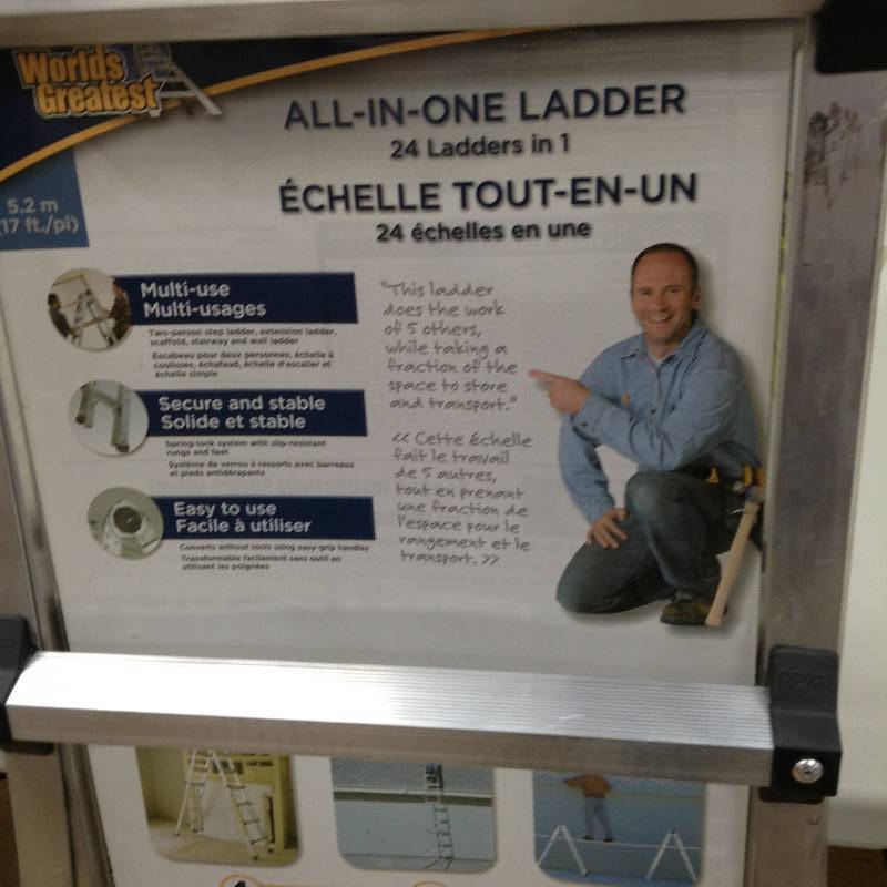lot 87 image: All in O ne Ladder