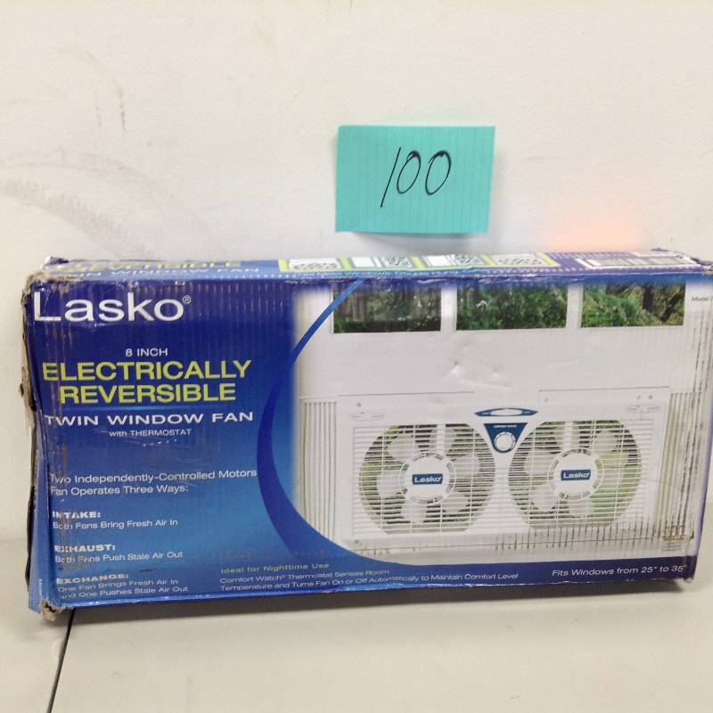 Lasko electrically Reversible window Fan | KX REAL DEALS TOOLS, FURNITURE  and MORE-ST PAUL 967 PAYNE AUCTION SHIPPING AVAILABLE | K-BID
