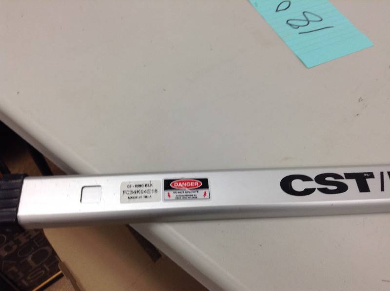lot 180 image: CST Aluminum Measuring Ruler
