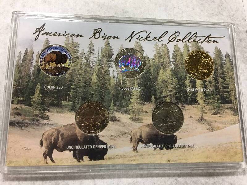 American Bison Nickel Collecton