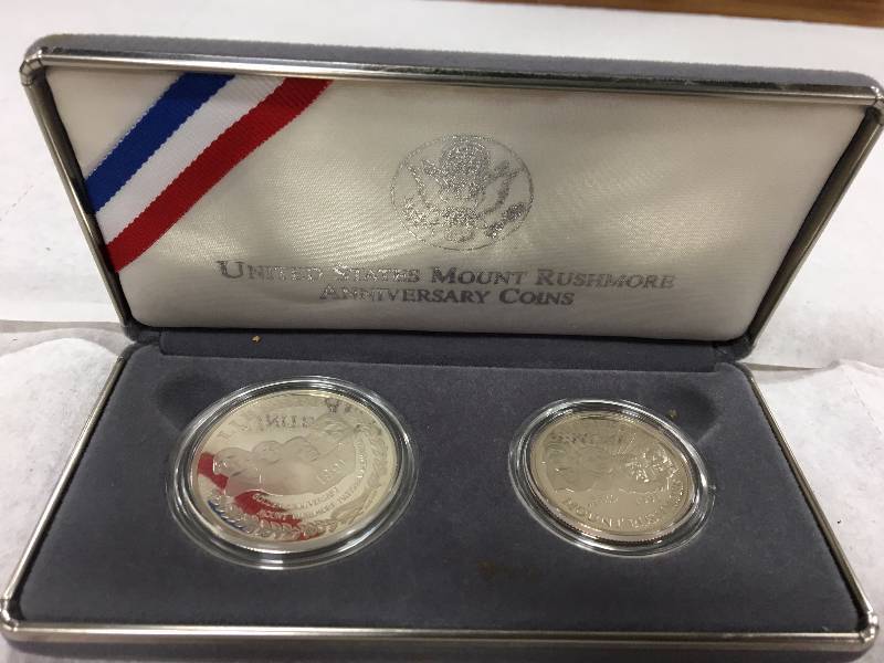 US Mount Rushmore Coins