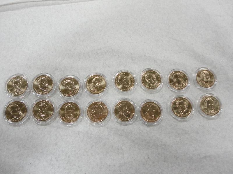 Presidential Dollar Collection Coins