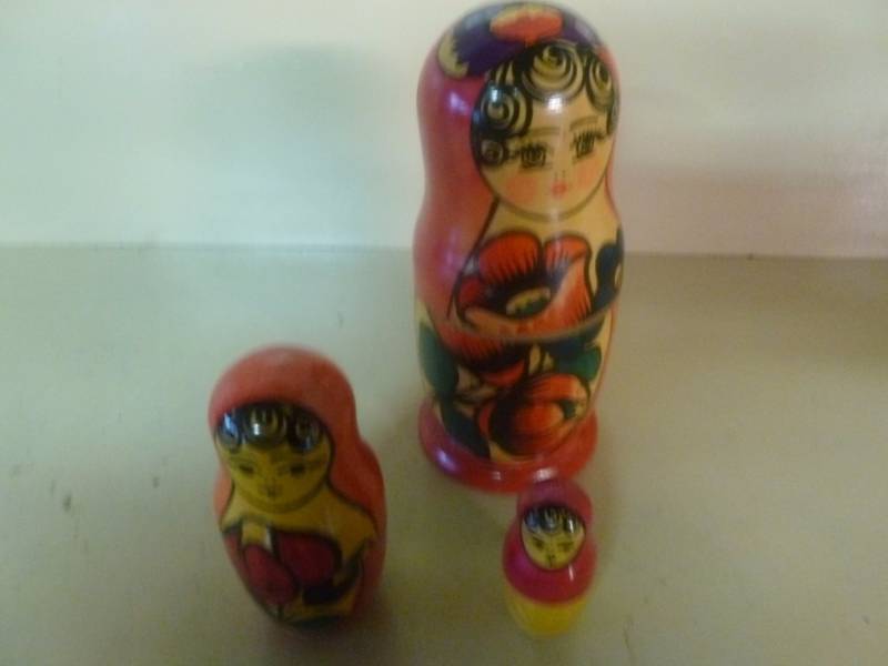 Wooden Doll Set