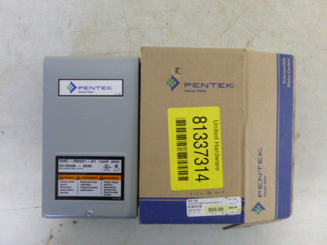 lot 506 image: Pentek Pump Control Box