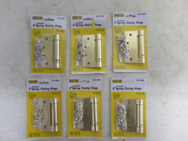 lot 520 image: 6 Project Pro Automatic Spring Closing Hinges