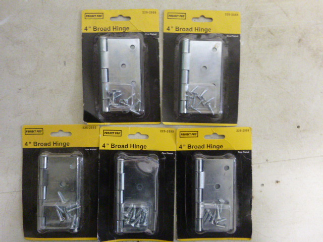 lot 521 image: 5 Project Pro Broad Hinges