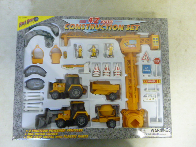 lot 550 image: Road Pro Construction Toy Set