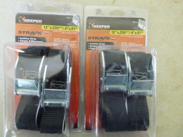 lot 592 image: 2 Packs of Keeper Straps