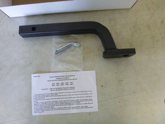 lot 21 image: U-Haul Receiver Hitch